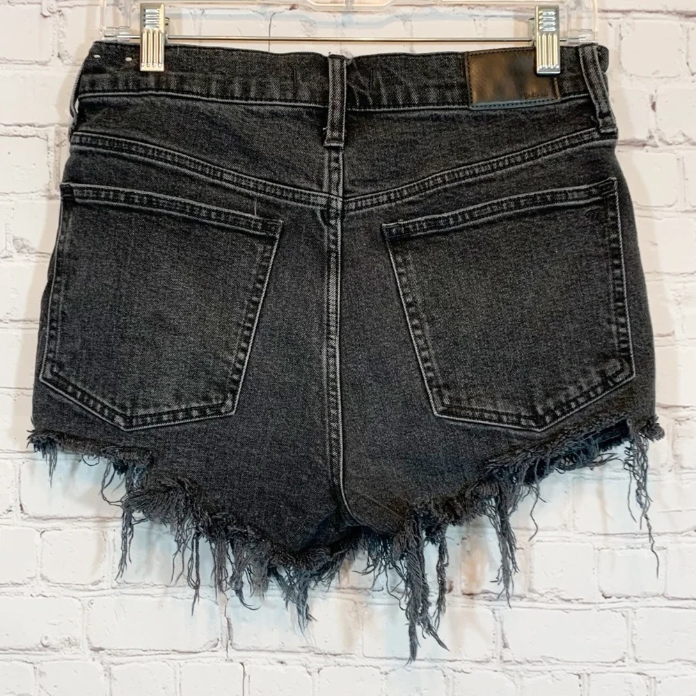 Madewell Jean Cut Off Shorts hi rise distressed